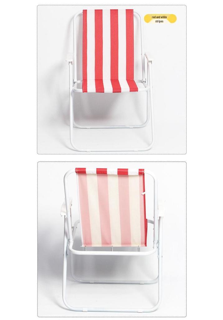 Portable Outdoor Reclining Camp Chair for Adults