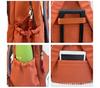 Unisex Trendy Color Block Large Capacity Scratch-Resistant Versatile Student Backpack