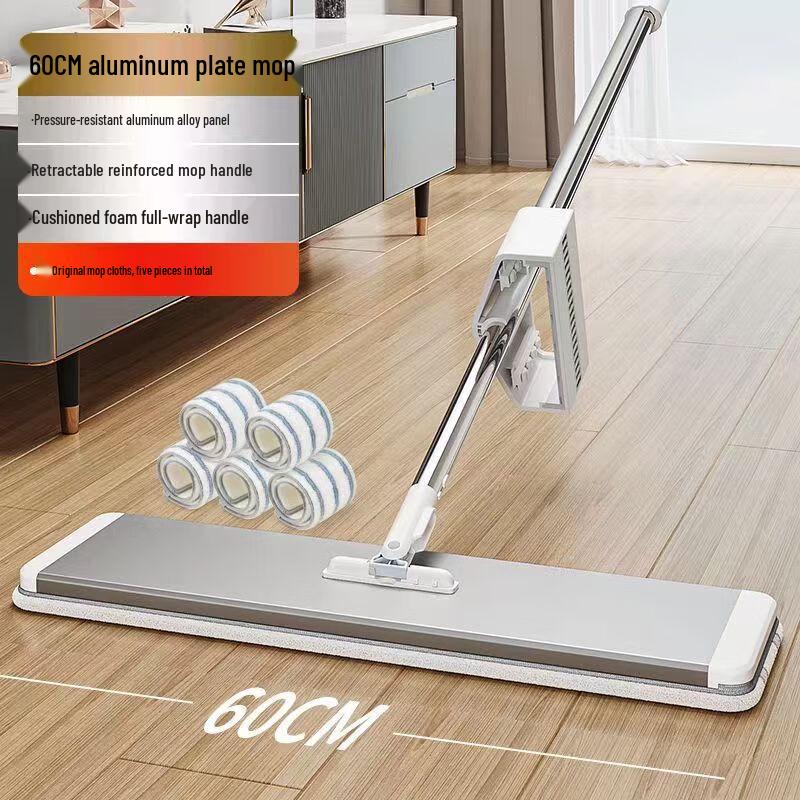 YIXI Hands-Free Dry/Wet Flat Mop