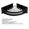 Space Saving Corner Shower Caddy Bathroom Shelf Punching Free Easy Installation 2 Hooks