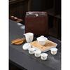 Suet Jade Outdoor Travel Tea Set Portable Tea Tray Office Real Estate Company To Send Customers Business Gift Set