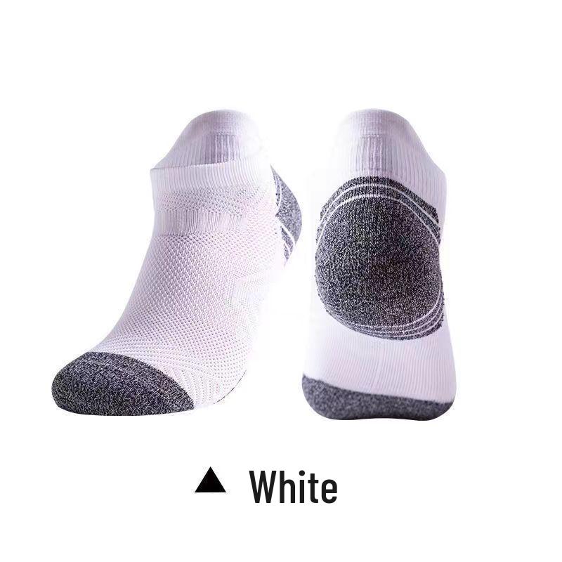 Unisex Colorful Ankle Running Socks - Shock Absorbing, Anti-Abrasion, Four Seasons Fitness Wear
