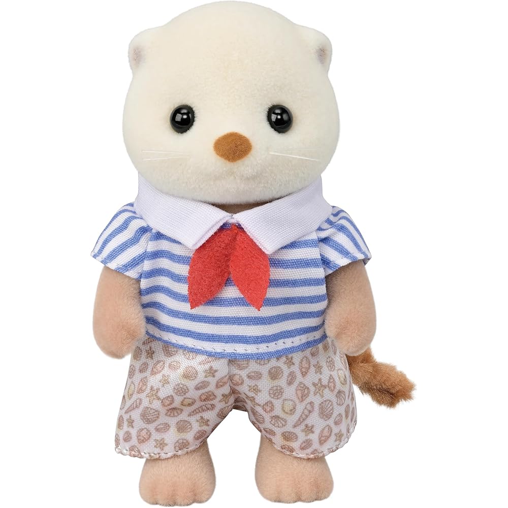 Sylvanian Families EPOCH Raccoon Family Doll Set ST Mark Certified Toy for Ages 3 and Up