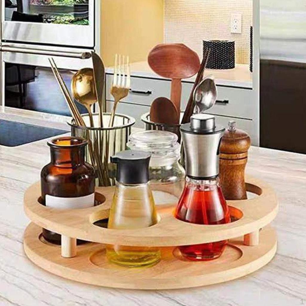 Water Bottle Organizer Rotating Spice Rack, Easy Access, Degree Rotatable Accessories