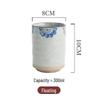 Retro Japanese Ceramic Stoneware Tea and Sushi Cup