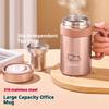 Gianxi Insulated Cup  Female Office Tea Cup  316 Stainless Steel Large Capacity  Male With Handle Water Cup