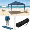 Stylish Pop Up Roof Tent, Gazebo for Parties with Carrying Bag, Portable Gazebo, for Outdoor(only with Gazebo)