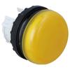 M22-LY lamp, flat head, yellow