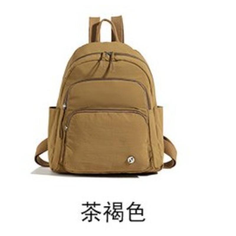 

Autumn and Winter New Backpack Versatile, Large Capacity Nylon Cloth Backpack, Women s Simple and Versatile, Male and Female Student Backpack бордовий