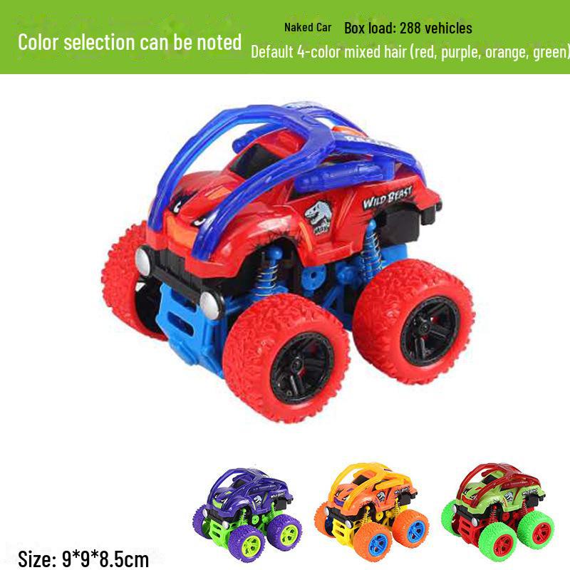 Children's Dinosaur Inertia Car: Four-Wheel Drive Off-Road Toy