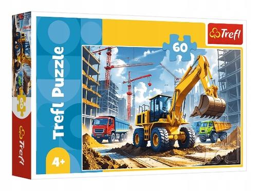 PUZZLE 60 TRAKTOR Baggerlader 17406