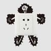 Electrocution Skeleton Man Switch Sticker, Children'S Bedroom Bathroom Wall Sticker Self-Adhesive Halloween Fun  Style