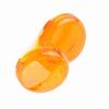 2 pcs Motorcycle Turn Signal Light Lens Cover For       1986-15 Yellow