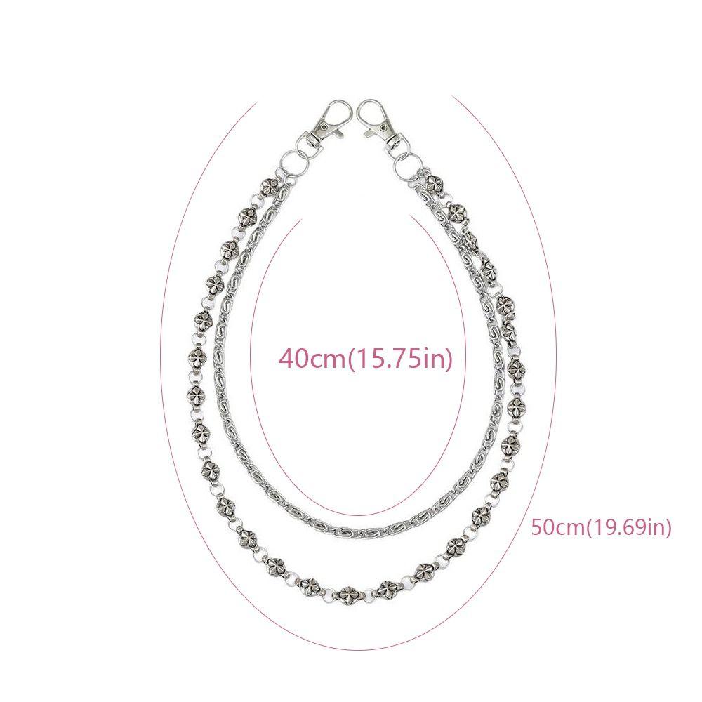 Double Chain Pants Chain Punk Jeans Chain Trendy Waist Chain  Accessories Gifts