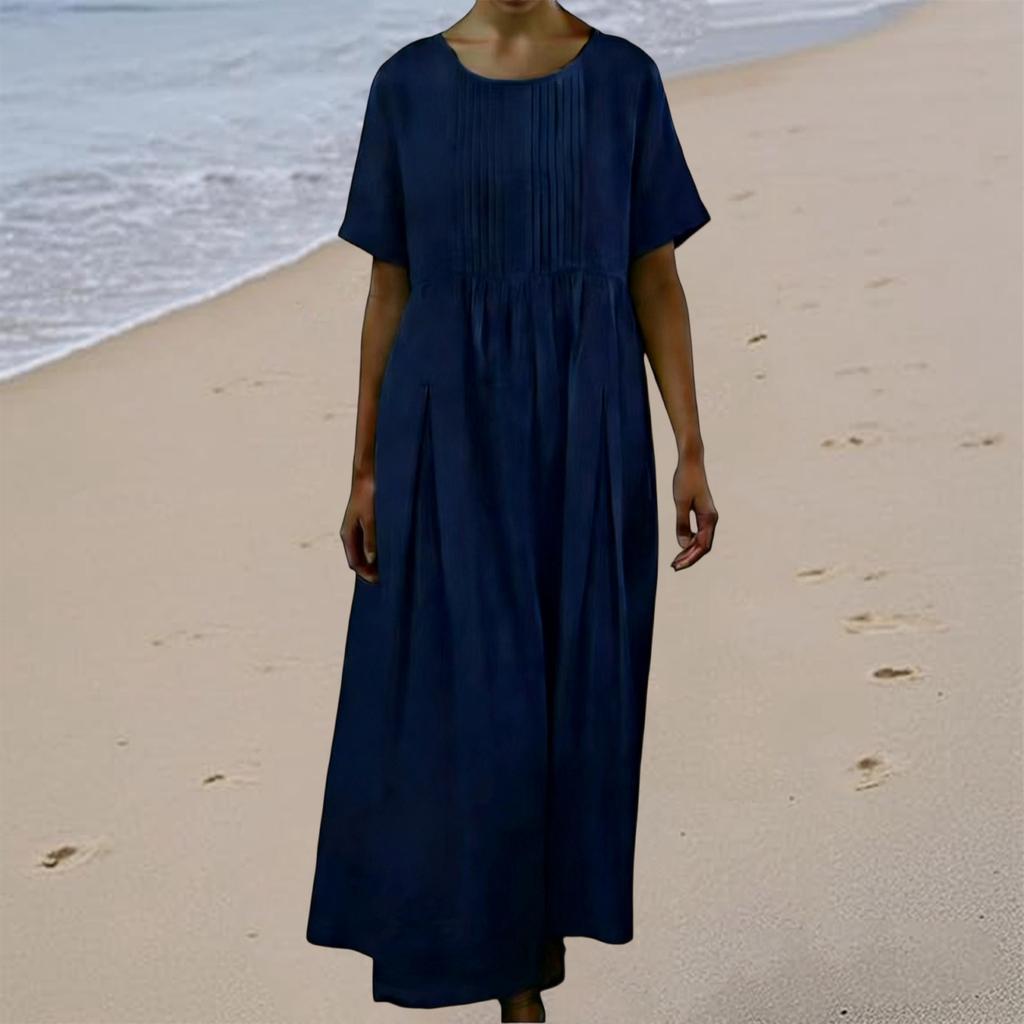 Women's Casual And Fashionable -color Dress