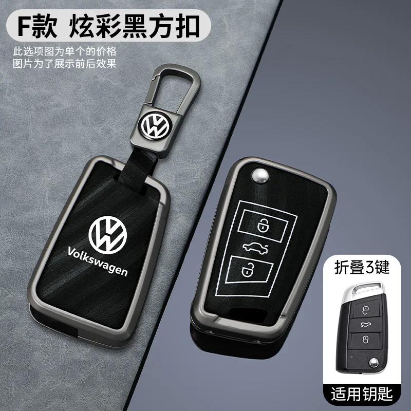 VW GTI GOLF 2026 Hot For VW VOLKSWAGEN Car Zinc Alloy Smart Remote Key Key Fob Case Cover For VW Volkswagen MK7 Golf 7 Tiguan MK