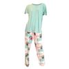 Bludream Buttoned Viscose Plus Size Women's Pajamas Set