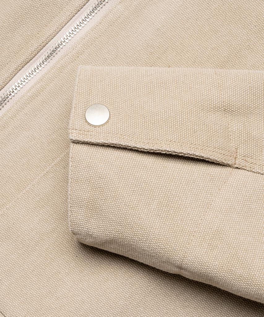 Connect Kinloch Utility Canvas Work Jacket [Beige]