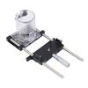 Router Fluting Jig Aluminum Alloy 0.01mm Accuracy 0 To 18mm Range 65mm Router Jig for Woodworking