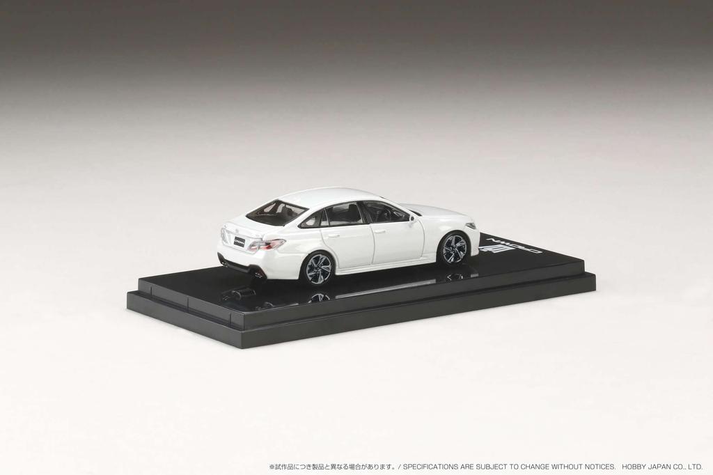Hobby Japan Toyota Crown RS Limited White Pearl Crystal Shine 1/64 2.0