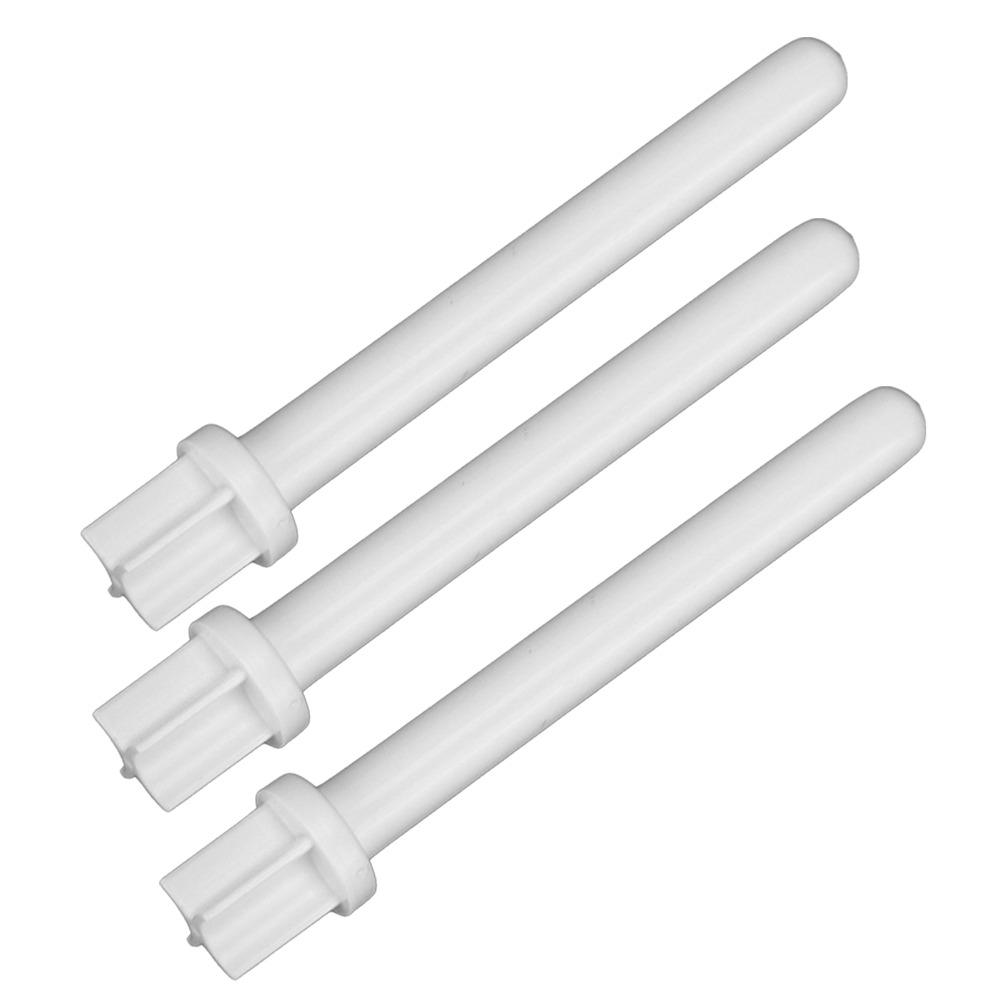 3pcs 3pcs Set Plastic Sewing Machine Spool White Easy Install Spool Pin Replaceable Parts Bobbin Winder Spindle Tailoring Work