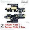 Aiinant Bottom USB Charger Board Dock Connector Charging Port Flex Cable For Xiaomi Redmi Note 6 7 8 9 7A 9A 9T 8T 9S Pro Plus