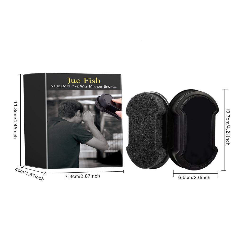 Anti Peeping Glass Cleaning Sponge Isolate Glass From Light Dedicated For Privacy Protection In Cars & Home Effective Anti-theft