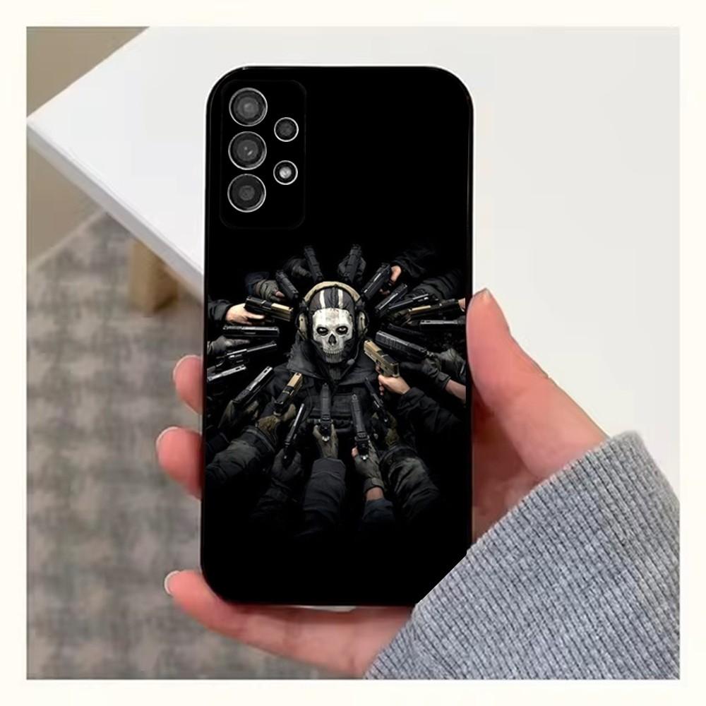 C-Call Of D-Duty Game Phone Case For Samsung S25,S24,S23,S22,S20,S21,S10,Ultra,Plus,Lite,FE,Soft Silicone Black Cover