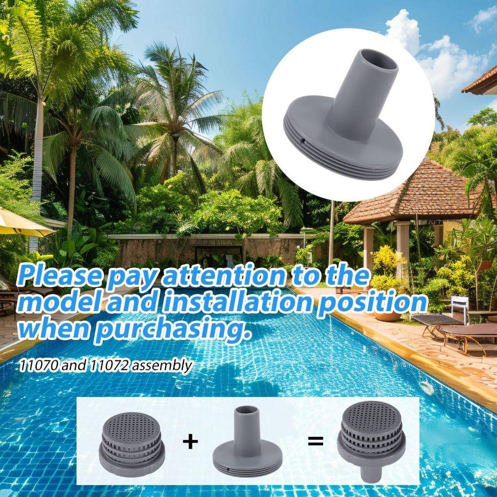 Raccord de piscine 1,25 pouce Connecteur de piscine en plastique Raccord de sortie Facile à installer