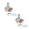 15mm 3pin WH148 Linear Taper Rotary Potentiometer Resistor 1K 2K 5K 10K 20K 50K 100K 250K 1M Ohm Kit With Nuts And Washers
