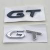 OVII3 3D ABS Logo GT Emblem Letters Car Trunk Badge For Peugeot 208 2008 201 206 508 5008 207 408 4008 3008 308 GT Sticker Accessories