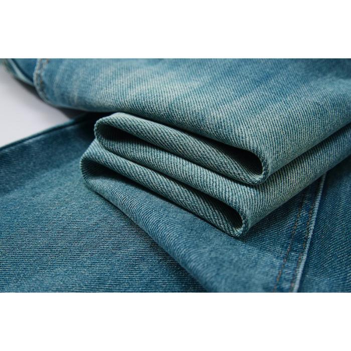 New Spring Style Men's Jeans Loose Straight Wide-leg Pants