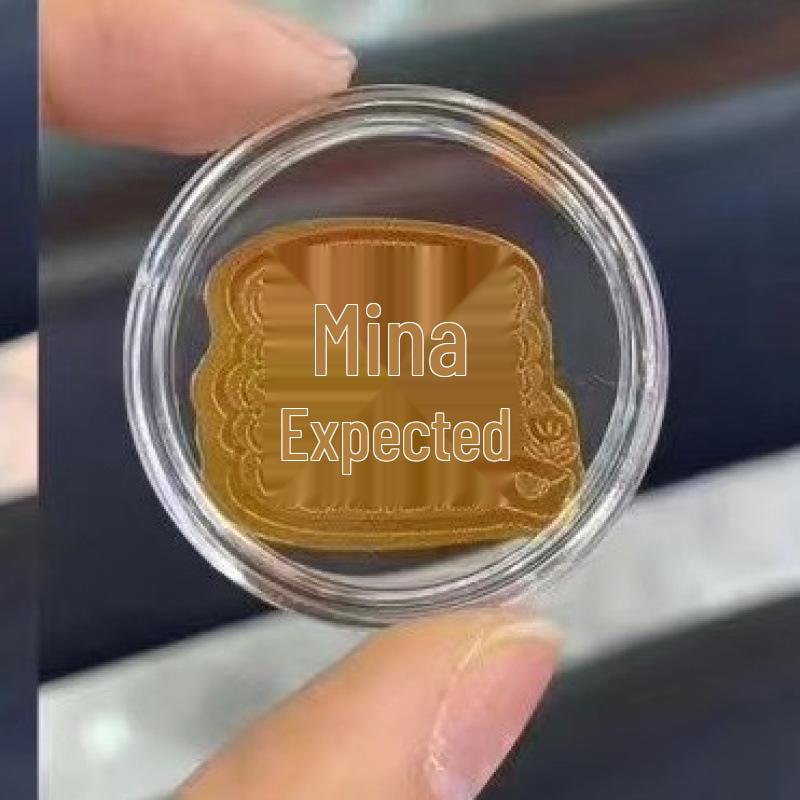 99.9% Pure Gold Phone Sticker - Shuibei Princess Style for Wealth & Prosperity
