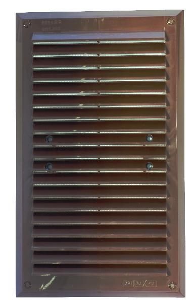 Ventilation Grille With Mesh 175*295Mm Brown - Kra 013 Br