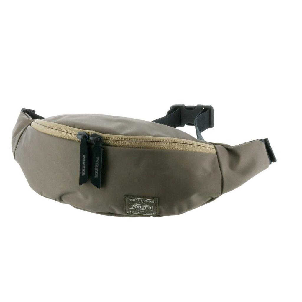 Porter Girl Mousse Waist Bag Greige (S) 751-18182