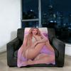 Singer S-Shakira Blanket Super Warm Comfortable Plush Throw Blanket Child Home Sofa Bedroom Gift