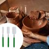 3Pcs Telescoping Sponge Stick Pottery Clay Sponge Tool Easy to Remove Excess Water from Tall or Narrow Pottery Clay