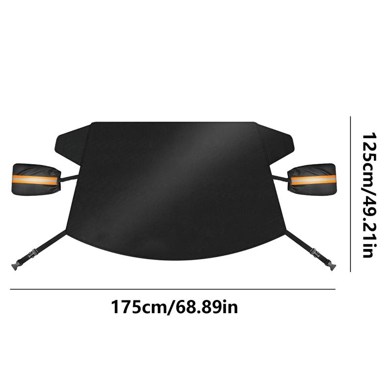 Windshield Cover Auto Shade Front Windshield 69x49 Inch Windshield Cover For Ice And Snow Windshield Snow Cover Winter Protector