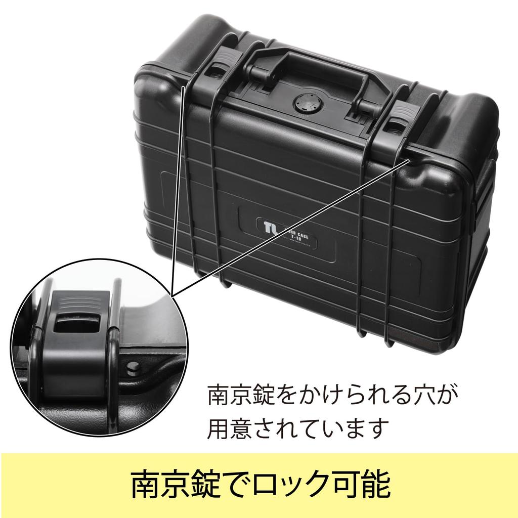 Toyo Living Pevný vodotěsný kufr Černý 13.8L T-16