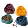 Slow Eating Pet Slow Food Bowl Anti Overturning Pet Slow Feeder Bowl New Dog Bowl  For Small Dogs