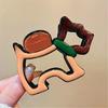 Artistic Animal Hair Claw Clip High Ponytail Styling Tool Cute Puppy Design Anti Slip Hair Accessories Gift For Women
