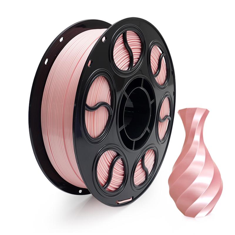 3D Printing Filament Factory Multi-Color 1.75mm 1KG PLA Silk 3D Printer Filament Plastic Rod 0.03mm Tolerance Compatible Custom