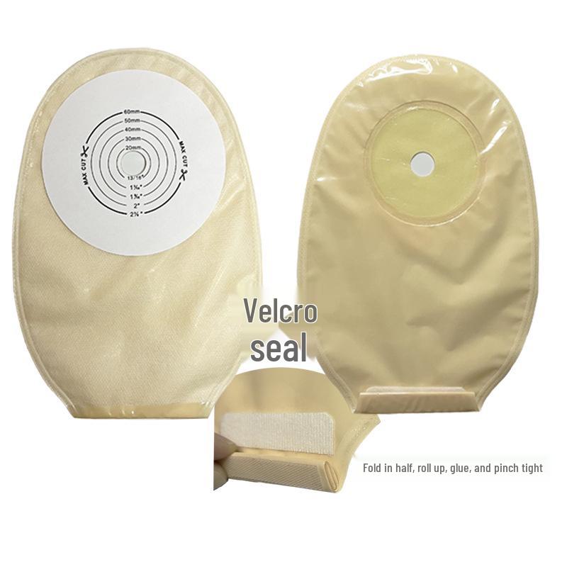 Ultra-Thin 0.7mm Gel Ostomy/Fistula Bag, One-Piece Care Solution