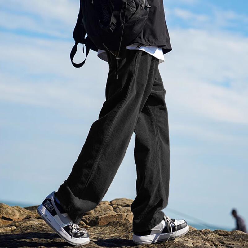 TonLion Men s 2024 Winter Straight-Leg Casual Pants L