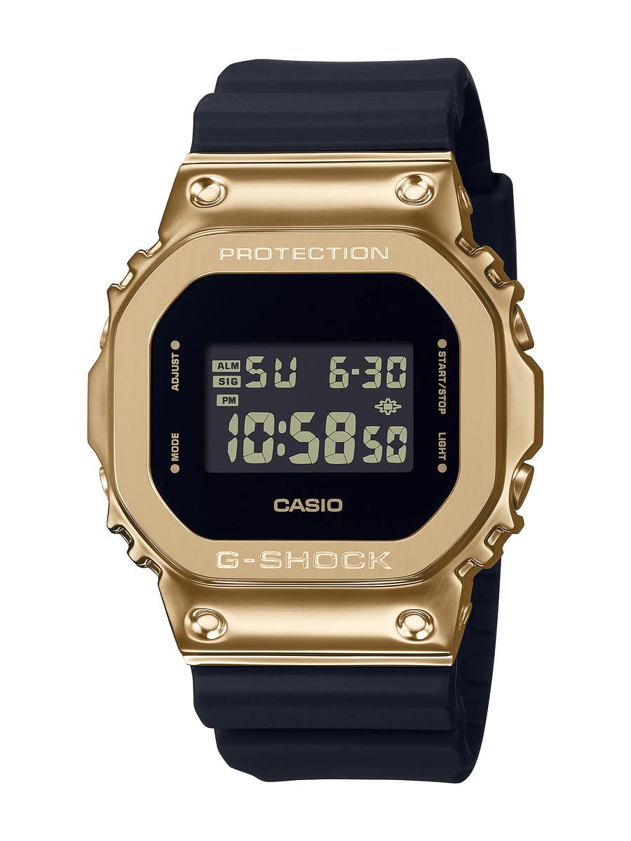 

МЕТАЛЛИЧЕСКОЕ ПОКРЫТИЕ ЧЕРНОЕ ЗОЛОТО серия [G-Shock] []GM-5600G-9JF