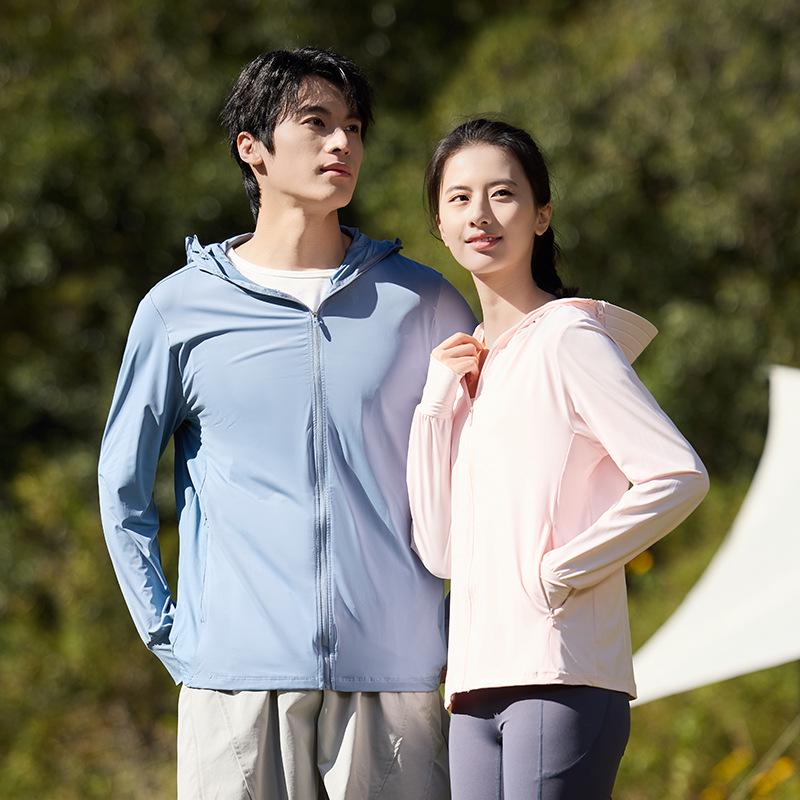 

UPF50+ Ice Silk Sun Protection Unisex Summer Sports Jacket for Cycling & Fishing M