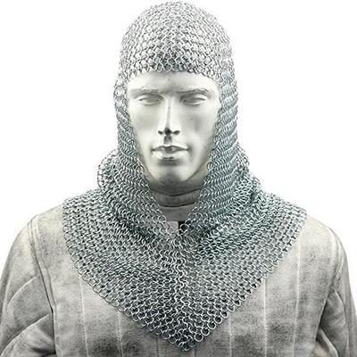 Armadura medieval de cota de malla, 47.625 cm