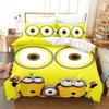 3D Catoon Hot M-Minions Duvet Cover Pillowcases Bedding Set, for Adult Girl Boy Bedroom DecorationGift,Birthday Gift