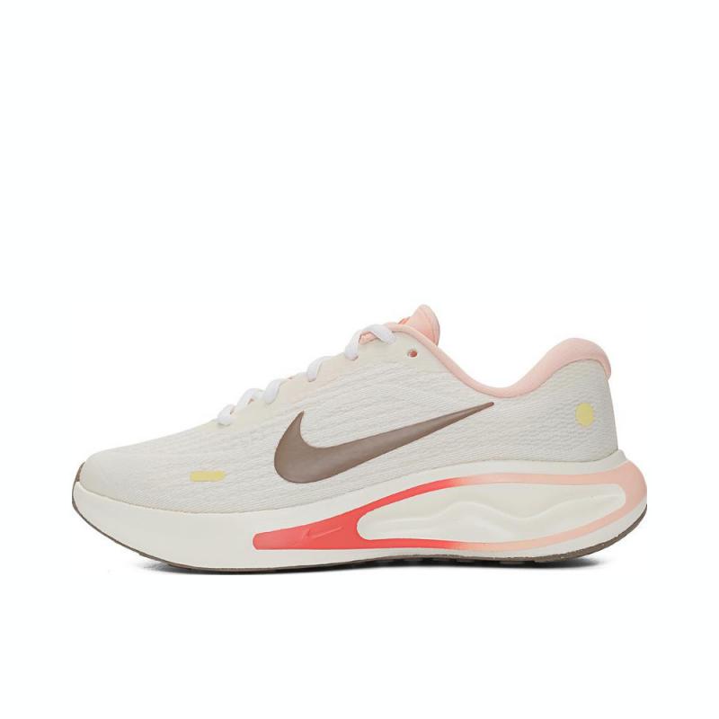 Nike Journey Run Comfortable Versatile Fabric Durable Lightweight Low-Top Running Shoes Women Sneaker White IB4663121