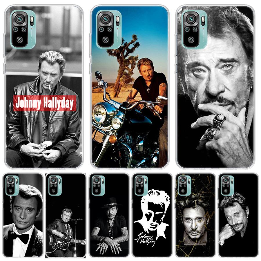 Johnny Hallyday Musik Für Xiaomi Redmi Note 14 13 12 11 Pro Plus Handyhülle 14S 12S 11S 11E 11T 10S 10 9S Fundas Hülle Coque Nicht